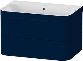 Duravit WTU HAPPY D.2 PLUS 775x490mm m UB o HL nachtblau seidenmatt