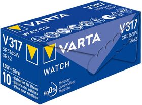 SR62 (V317) Batterie, 10 Stk. in Box- VPE: 10