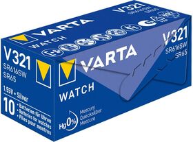 SR616 (V321) Batterie, 10 Stk. in Box- VPE: 10
