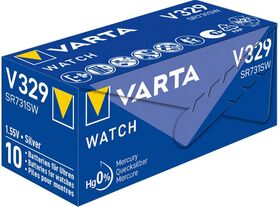 SR731 (V329) Batterie, 10 Stk. in Box- VPE: 10