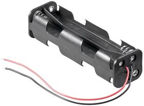 8x AA (Mignon) Batteriehalter- VPE: 10