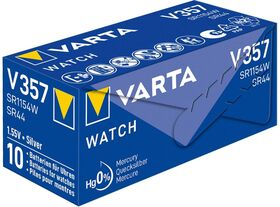 SR44 (V357) Batterie, 10 Stk. in Box- VPE: 10
