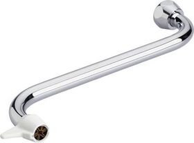 IDS Rohrauslauf mit Handschutz S-200 chrom IDEAL STANDARD