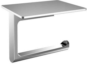 Emco Papierhalter FLOW mit Universalablage chrom EMCO