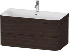 Duravit WTU HAPPY D.2 PLUS 975x490mm m UB e HL nussbaum gebürstet
