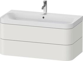 Duravit WTU HAPPY D.2 PLUS 975x490mm m UB e HL No weiß seidenmatt