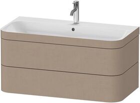 Duravit WTU HAPPY D.2 PLUS 975x490mm m Unterbau ein Hahnloch leinen