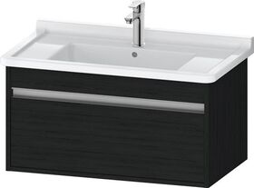 Duravit Waschtischunterbau KETHO 465x800x410mm eiche schwarz