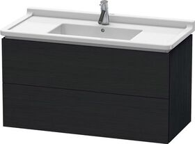 Duravit Waschtischunterbau L-CUBE 469x1020x558mm eiche schwarz