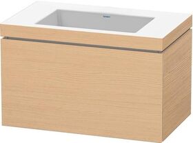 Duravit Waschtischunterbau L-CUBE m WT Vero Air 500x800x480mm o HL Ei na