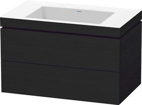 Duravit Waschtischunterbau L-CUBE m WT Vero Air 500x800x480mm o HL Ei sw