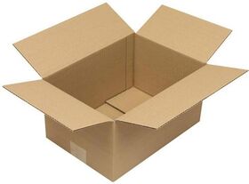 Faltkarton 1-wellig Höhenrillung Maße 305x215x160mm A4 Qualität 1.20 B braun - VPE: 25