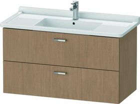 Duravit Waschtischunterbau XBASE 2 Schubk 560x1000x468mm europ. eiche