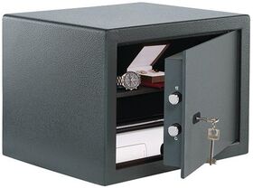 Möbeltresor Pure-Safe PS 130 K H320xB440xT350mm 38,8l anth.BURG-WÄCHTER