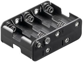 10x AA (Mignon) Batteriehalter- VPE: 10