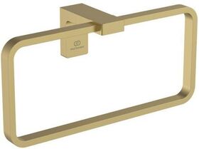 IDS Handtuchring CONCA eckig brushed gold IDEAL STANDARD