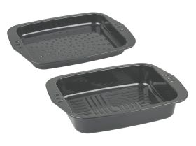 CHG  Aroma-Bräter 39x28 mD Emaille