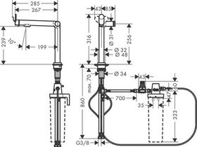 Filtersystem 240 Aqittura M91 1 jet mattschwarz