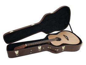 DIMAVERY Form-Case Western-Gitarre, braun