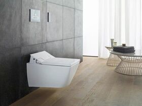 Duravit Wand-WC VERO AIR RIMLESS tief, 370x570mm weiß