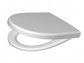 pagette WC-Sitz Kadett 300 S m Deckel mit Edelstahl-Befestigung weiß
