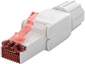 CAT 6 feldkonfektionierbarer RJ45-Stecker, UTP ungeschirmt- VPE: 1