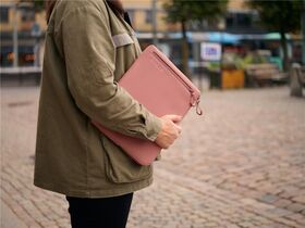 Laptop-Sleeve 15 Zoll, Dirty Pink, 38cm- VPE: 1