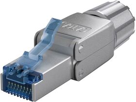CAT 6A feldkonfektionierbarer RJ45-Stecker, STP geschirmt- VPE: 1
