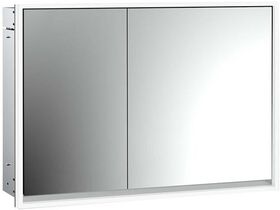 Emco LED-Lichtspiegelschrank LOFT UP 1000x733mm 2-tü Br Tür re alu/spiegel EMCO