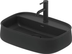 Duravit Aufsatzbecken Zencha 550x390mm o ÜL m Hahnlochblock ant ma WG