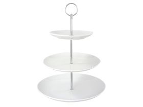 Etagere Porzellan 3L Rund