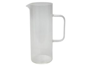 Karaffe Glas Linienhaufen 0,9l