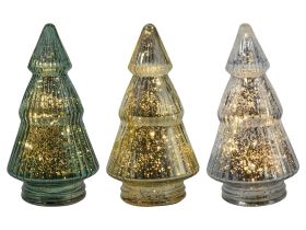 Weihnachtsbaum aus Glas 3sort - 12 VPE