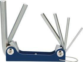 Schraubendrehersatz 7-tlg.Handklapphalter SW 1,5-6mm S2-Stahl TECWERK