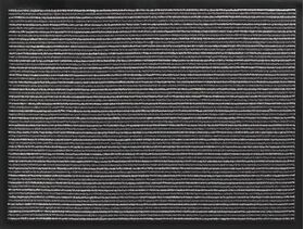 Fußmatte gestreift anthrazit PP L400xB600xS5mm