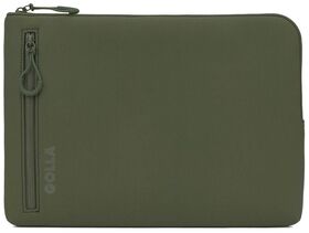 Set aus Rucksack und Laptop-Sleeve 15 Zoll, grün, 38cm- VPE: 1