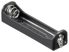 1x AAA (Micro) Batteriehalter- VPE: 10