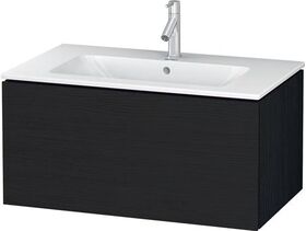 Duravit Waschtischunterbau L-CUBE 820x481x400mm eiche schwarz