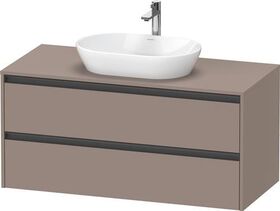Duravit Waschtischunterbau Ketho.2 1200x568x550mm basalt matt
