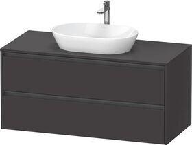 Duravit Waschtischunterbau Ketho.2 1200x568x550mm graphit supermatt