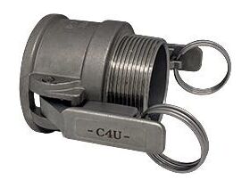 Hebelarmk.Safe-Lock Kamlok Typ B VA (1.4408) 87,88mm 3 Zoll