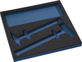Werkzeugmodul Leereinlage 2/3-Modul 2000 871 244 2-tlg.TECWERK