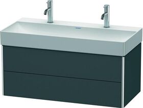 Duravit Waschtischunterbau XSQUARE 397x984x460mm graphit matt