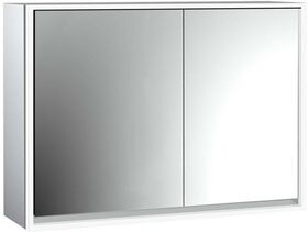 Emco LED-Lichtspiegelschrank LOFT AP 1000x733mm 2-tü Br Tür li alu/spiegel EMCO