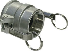 Hebelarmk.Kamlok Typ D VA (1.4408) m.PTFE Dicht.47,80mm 1 1/2 Zoll