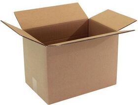 Faltkarton 2-wellig Maße 410x270x290mm Qualität 2.30BC braun TRANSPAK - VPE: 10