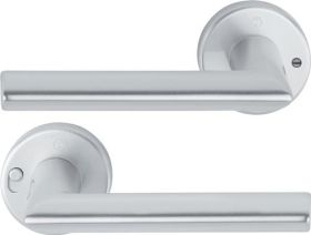 Drückergrt.Stock.1140/42VR Alu.F1 rd.o.DIN re.o.D/D HOPPE