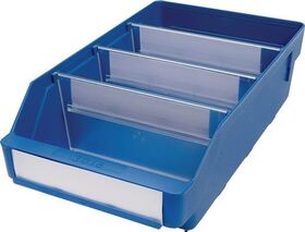 Regalkasten L300xB180xH95mm blau PP