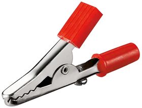 Krokodilklemme, Rot- VPE: 10