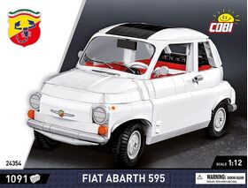 Cobi 24354 1965 Fiat 500 Abarth